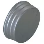 Bouchon pour tube galvanisé