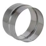 Raccord male-male pour tube galvanisé
