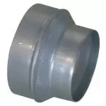 Réducteur pour relier deux tubes galvanisé de diamètres différents